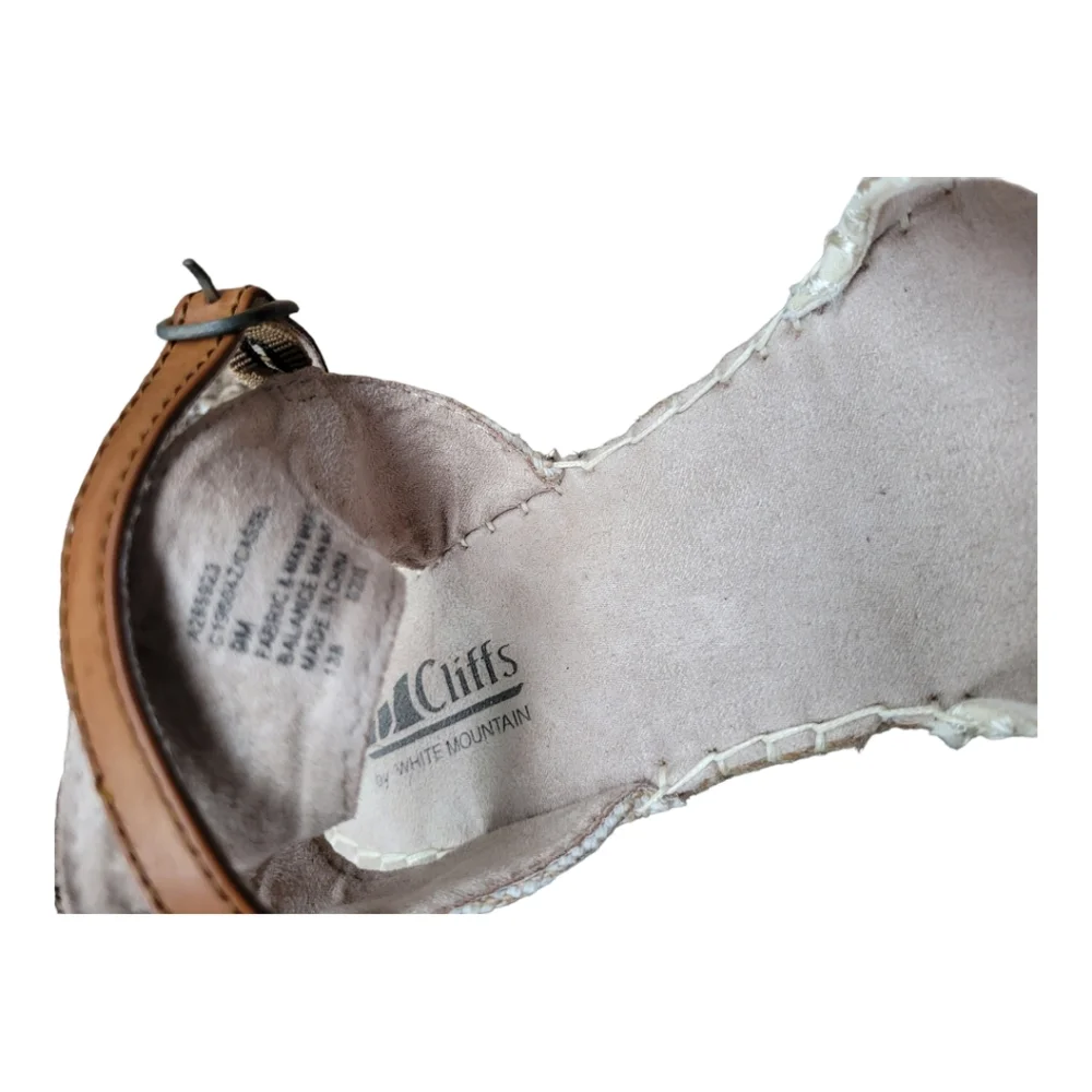 Cliff by White Mountain EspadrillesSize: 9 |Pre-Owned In Excellent Condition.